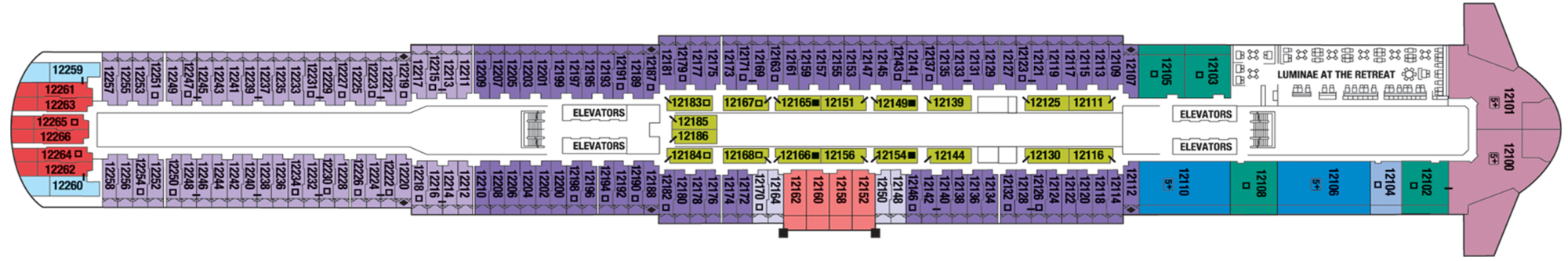 Deck 12 plan